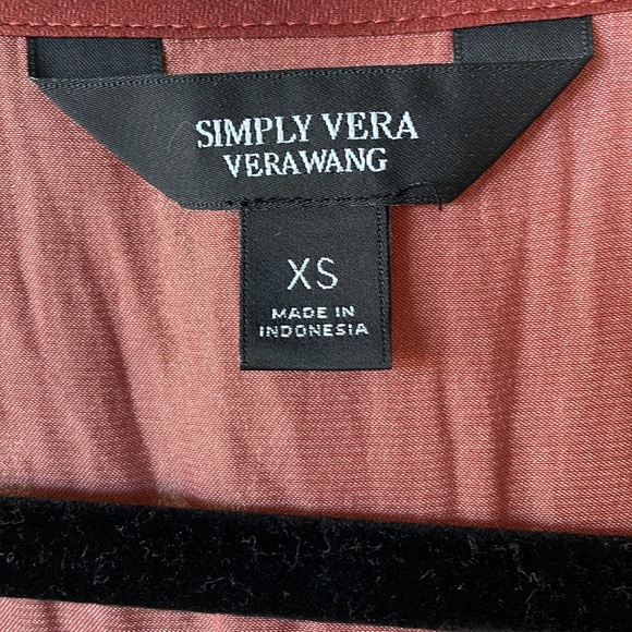 Satin rust dress - Picture 2 of 4